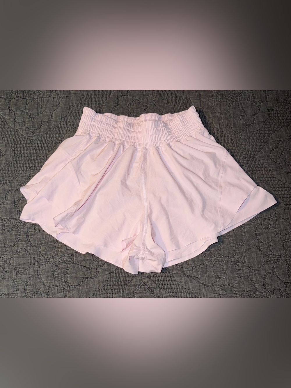 Lululemon Shake It Out High-Rise Running Short 2.5" Pink Haze Size-XS